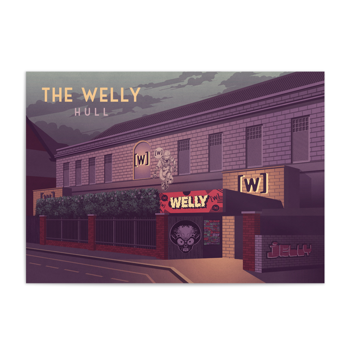 The Welly Hull Nightclub Poster