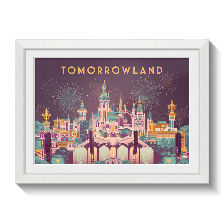 Tomorrowland 2023 Music Festival Travel Poster