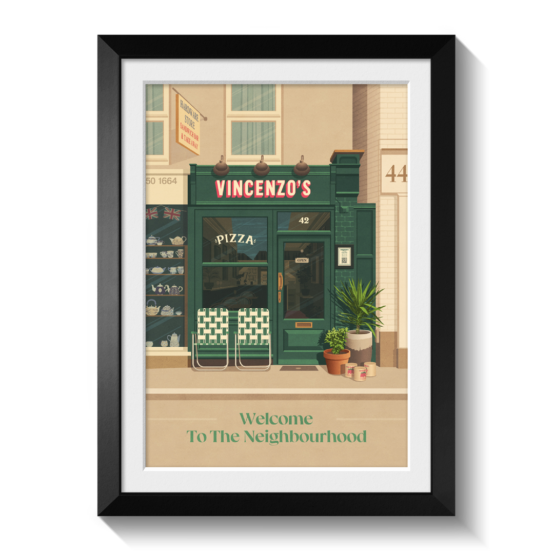 Vincenzos Bushey Poster