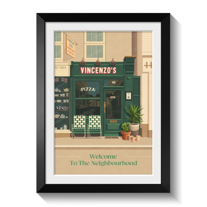 Vincenzos Bushey Poster