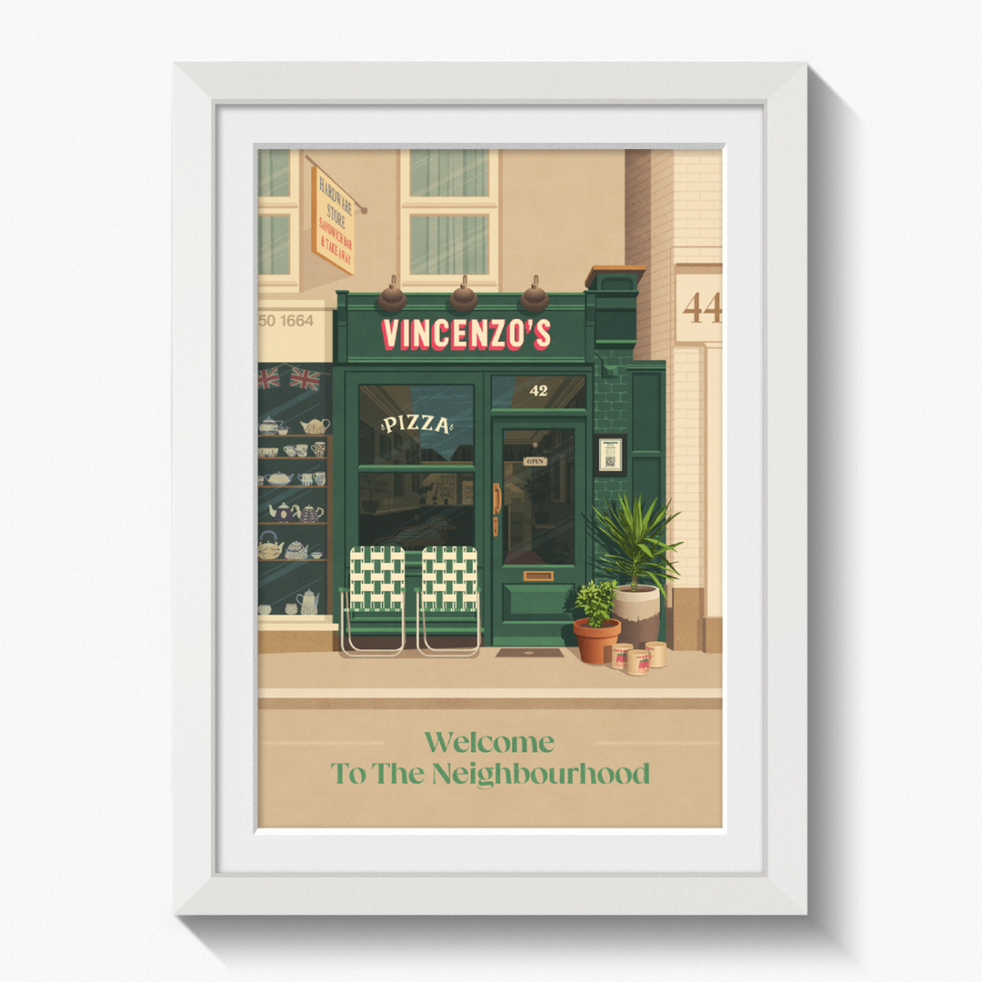 Vincenzos Bushey Poster