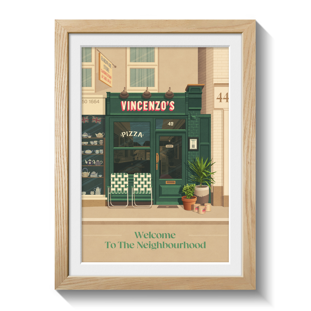 Vincenzos Bushey Poster