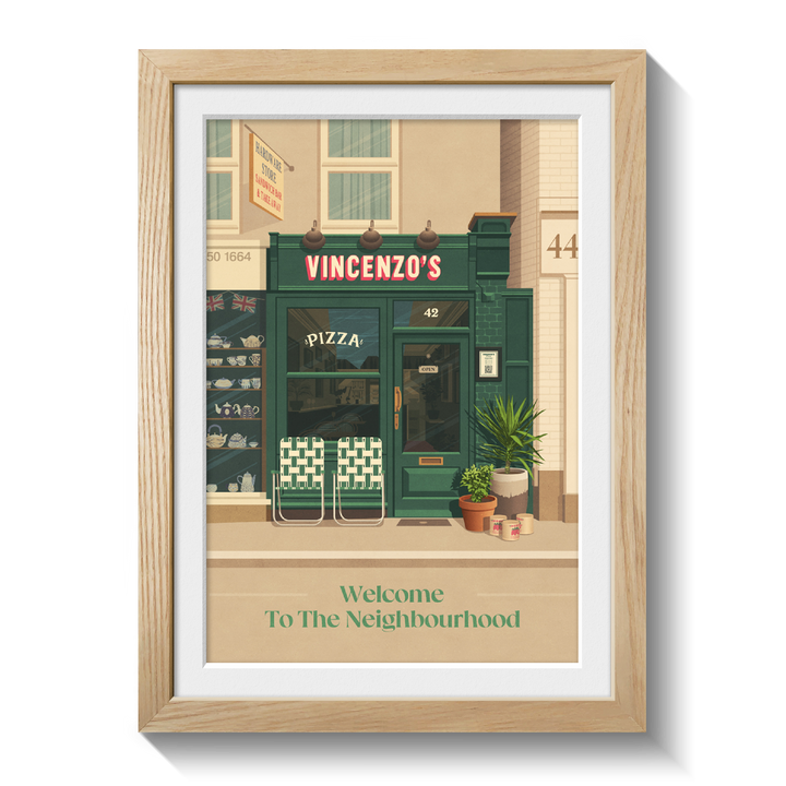 Vincenzos Bushey Poster