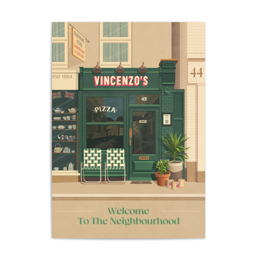 Vincenzos Bushey Poster