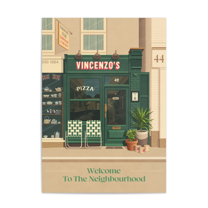 Vincenzos Bushey Poster