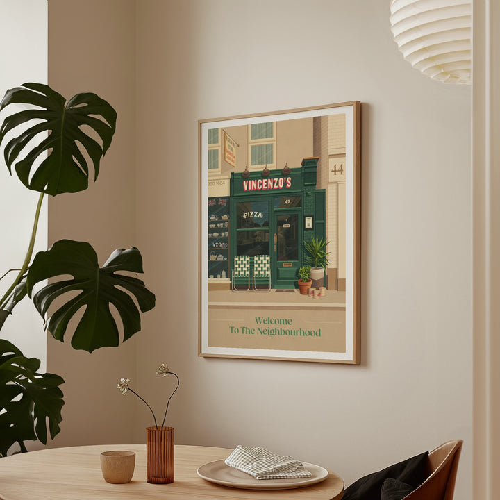 Vincenzos Bushey Poster