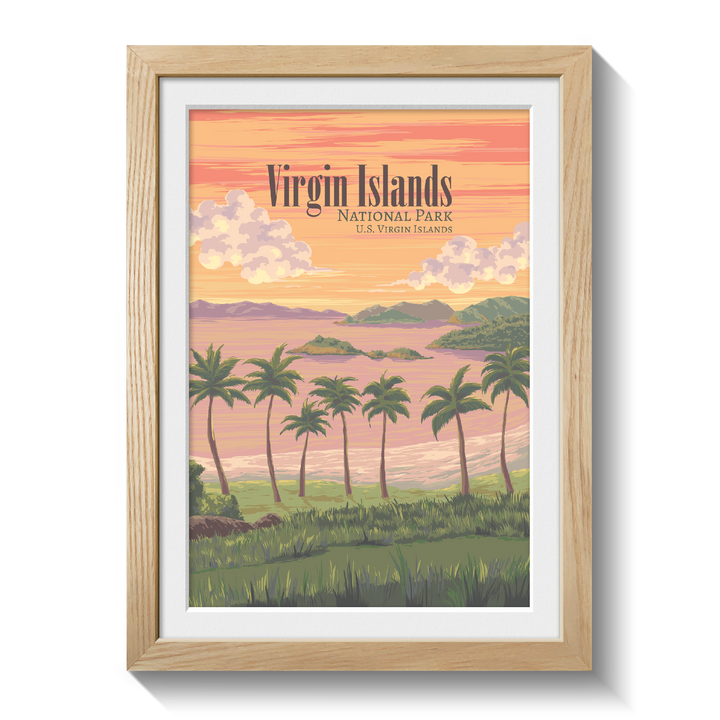 Virgin Islands National Park Travel Poster