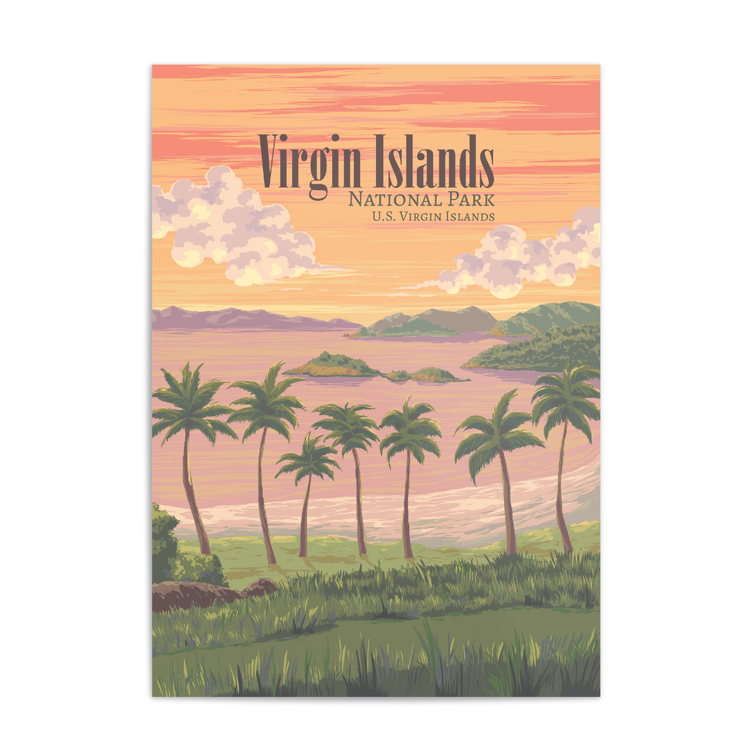 Virgin Islands National Park Travel Poster