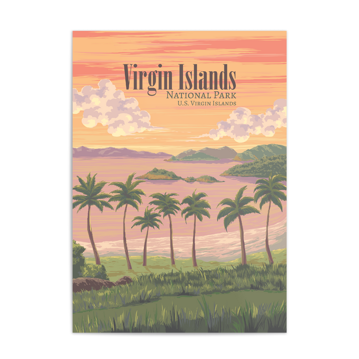 Virgin Islands National Park Travel Poster