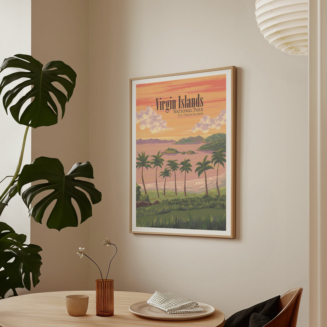 Virgin Islands National Park Travel Poster