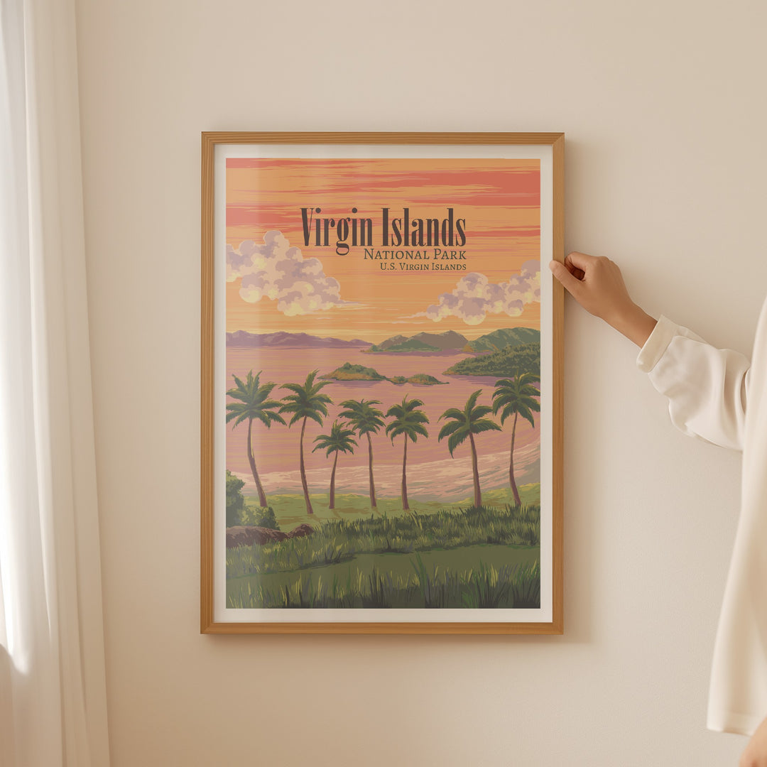 Virgin Islands National Park Travel Poster