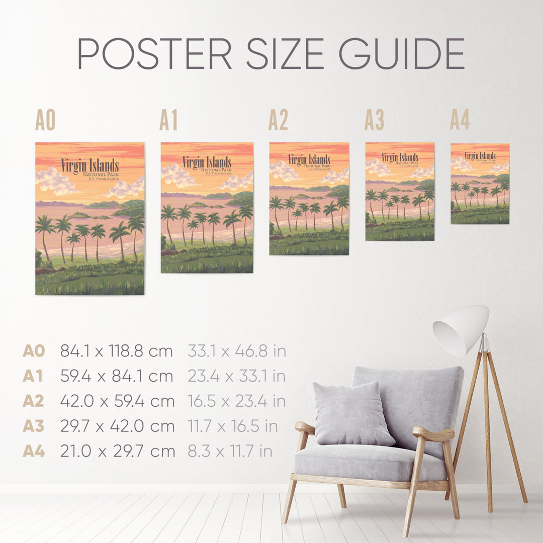 Virgin Islands National Park Travel Poster