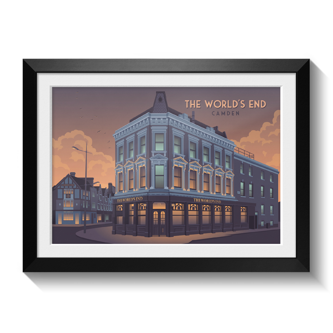 World's End Camden Poster