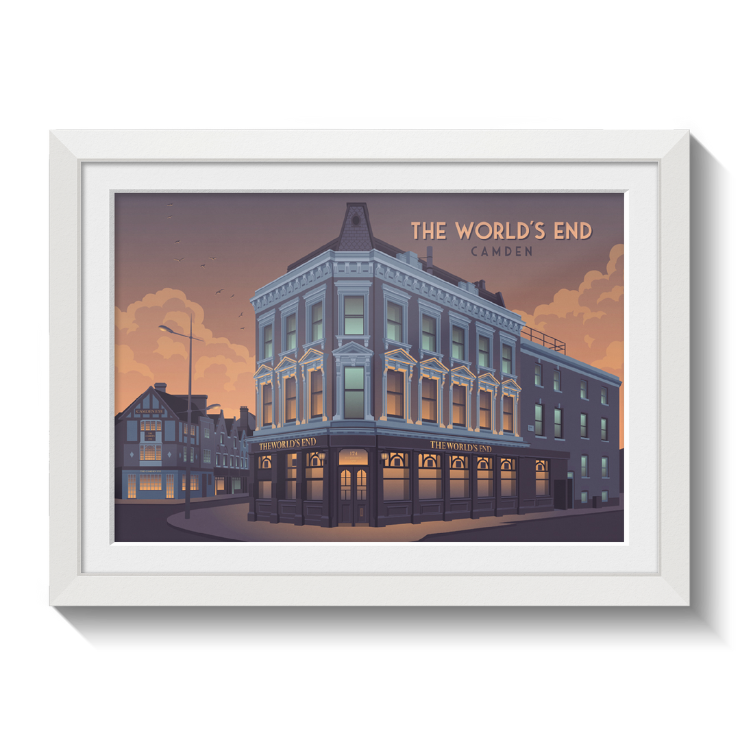 World's End Camden Poster