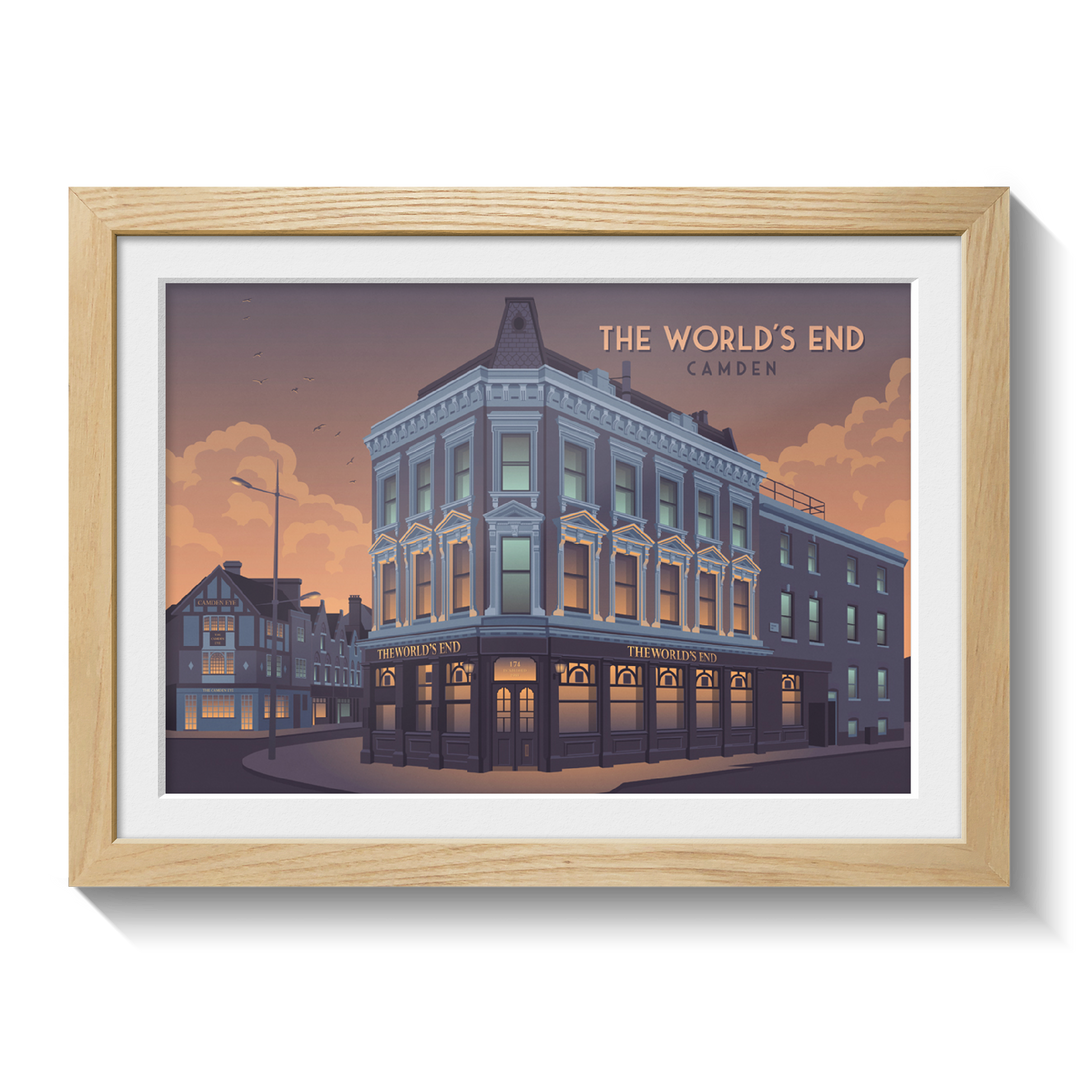 World's End Camden Poster