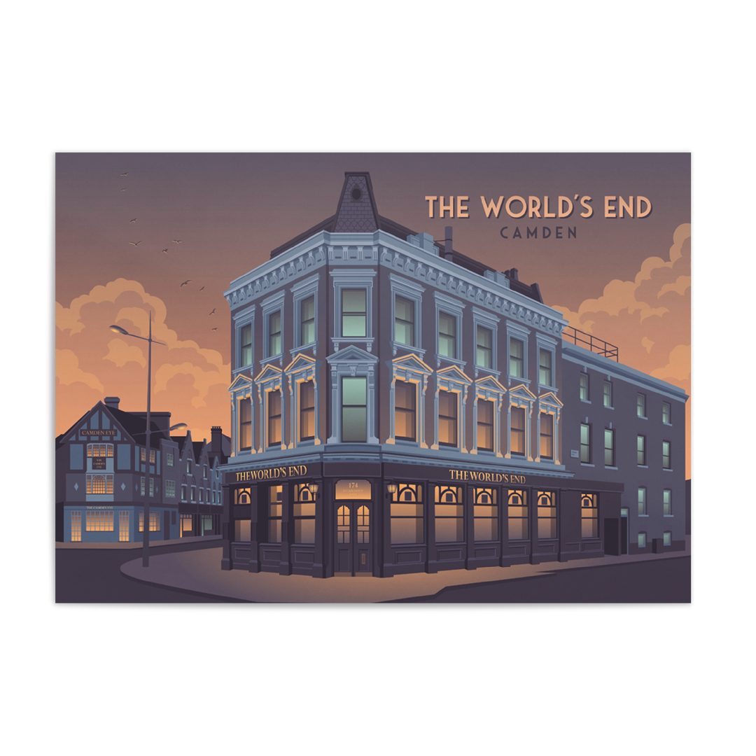 World's End Camden Poster