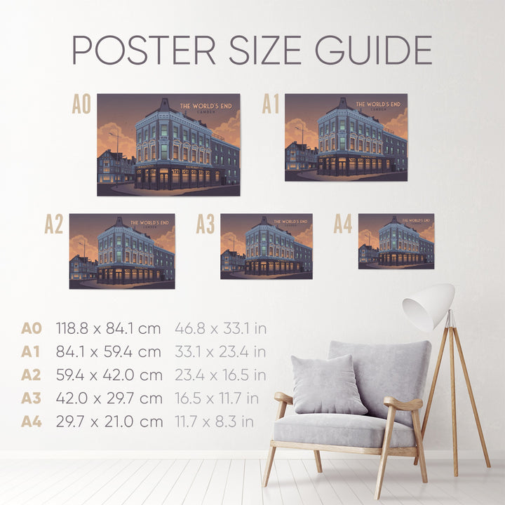 World's End Camden Poster