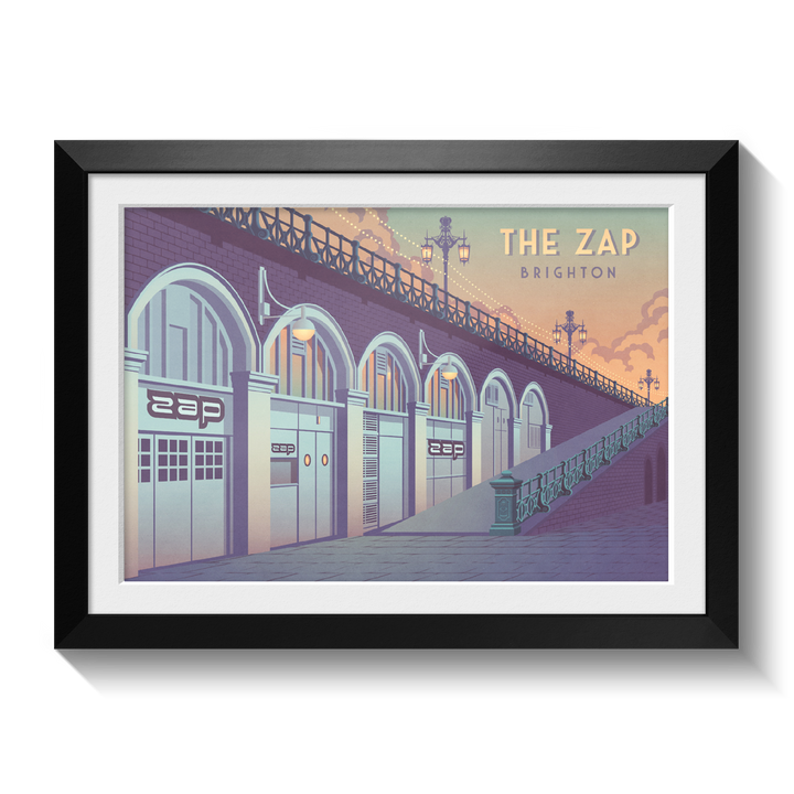 The Zap Brighton Nightclub Poster