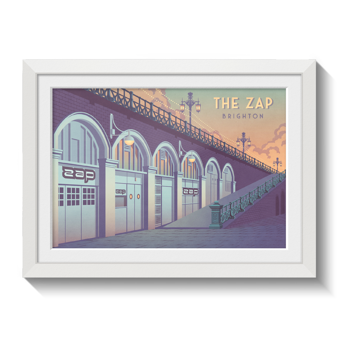 The Zap Brighton Nightclub Poster