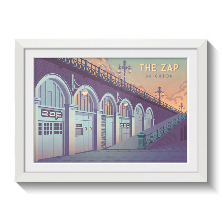The Zap Brighton Nightclub Poster