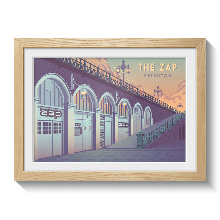 The Zap Brighton Nightclub Poster
