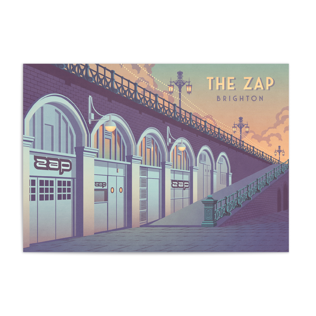 The Zap Brighton Nightclub Poster
