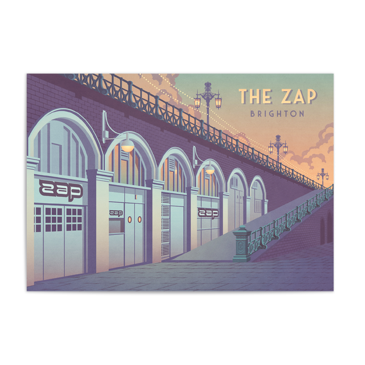 The Zap Brighton Nightclub Poster