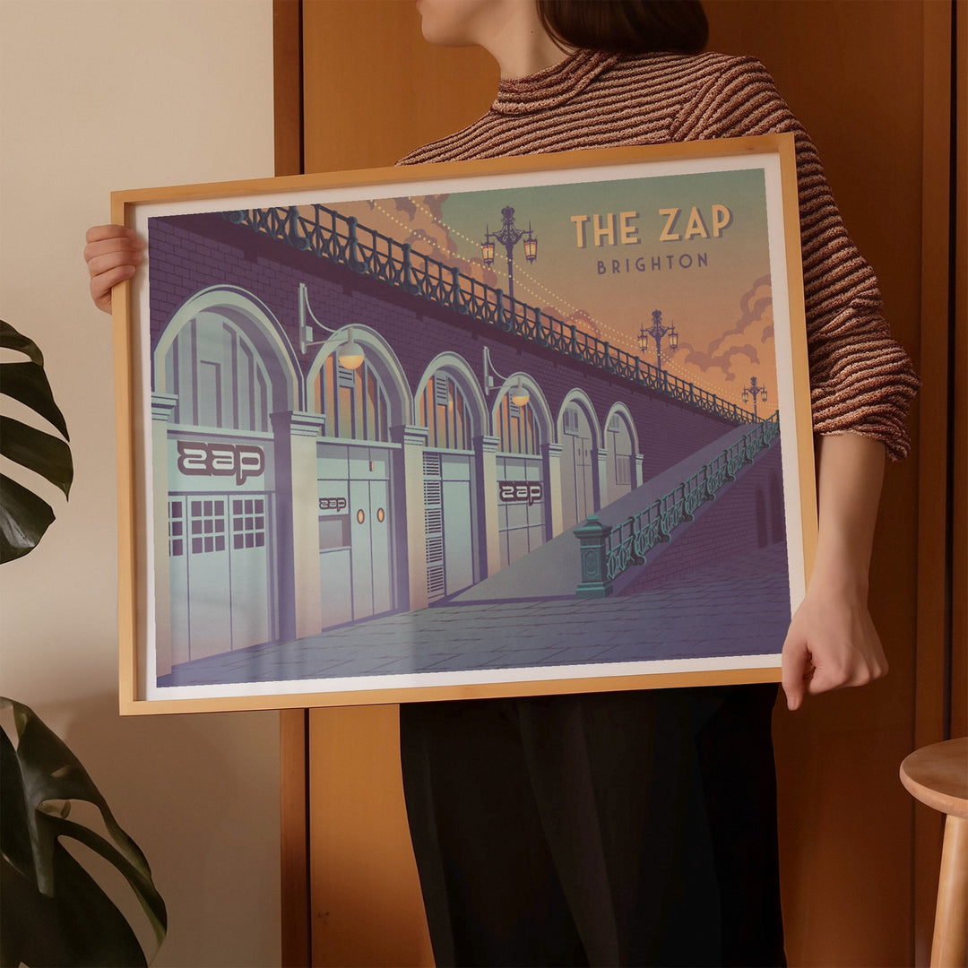 The Zap Brighton Nightclub Poster